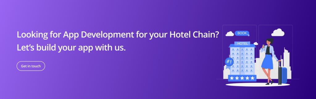 App development for hotel chain