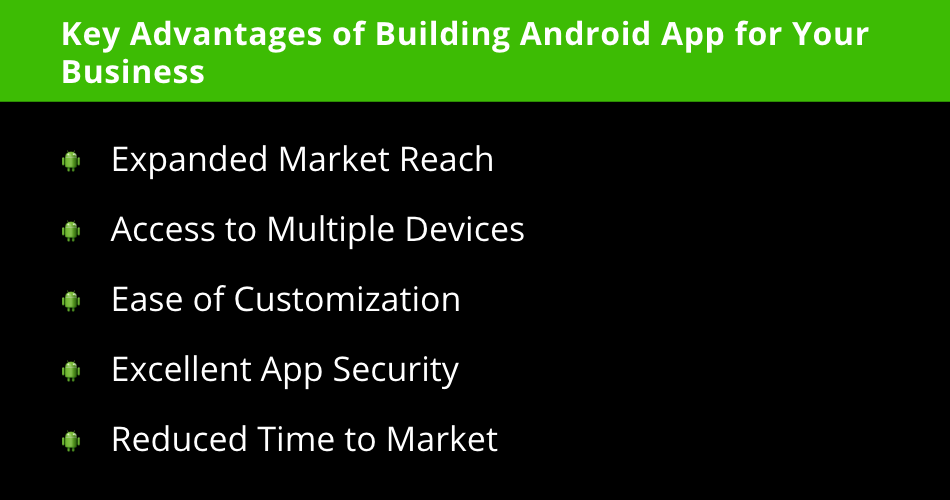 5 Important Advantages of Android App Development