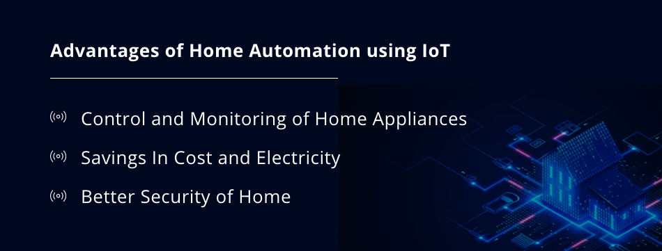 Advantages of Home Automation using IoT